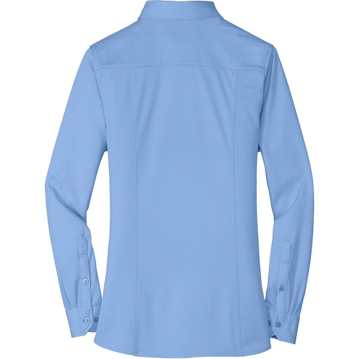 no-logo Port Authority Ladies Dimension Knit Dress Shirt-Regular-Port Authority-Thread Logic