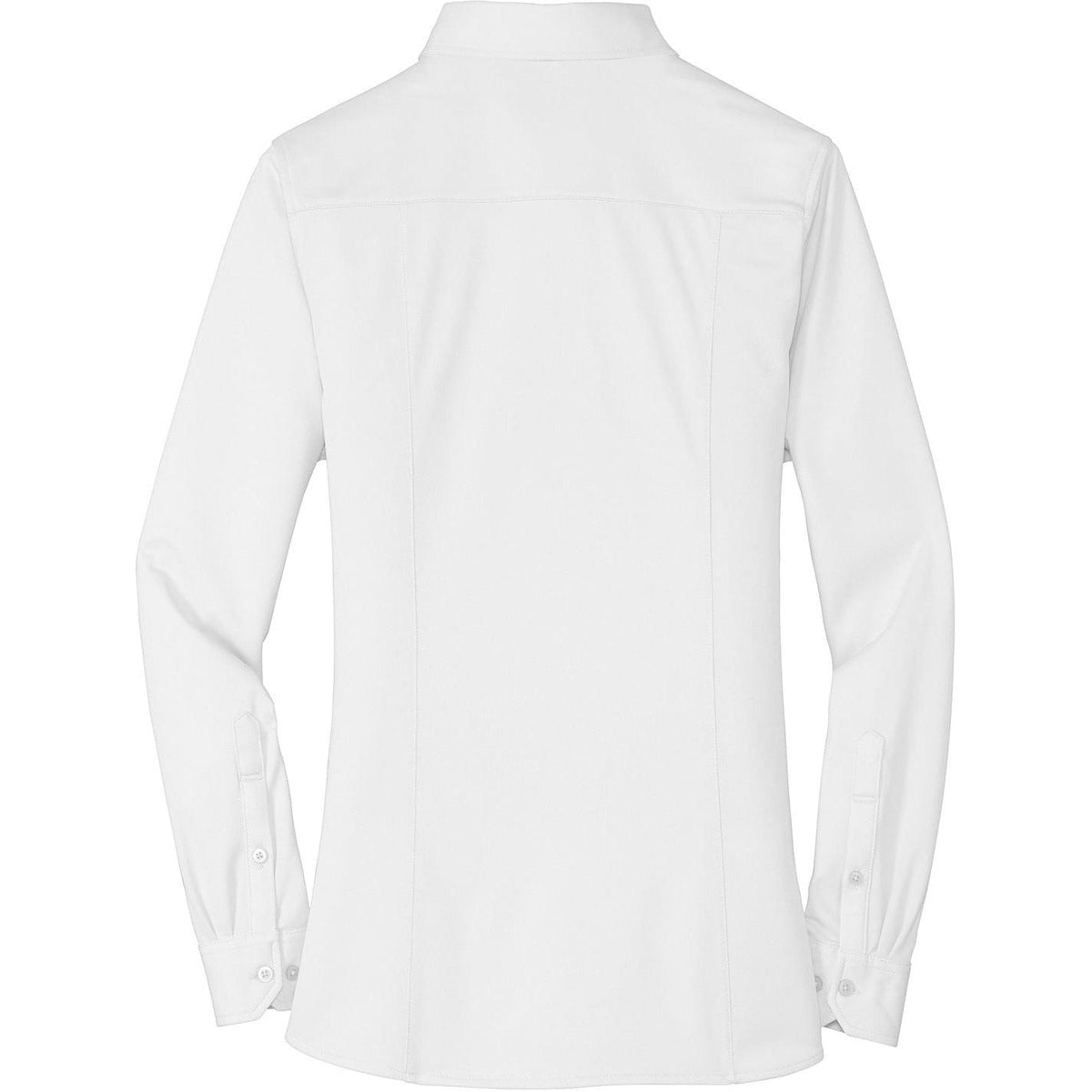 no-logo Port Authority Ladies Dimension Knit Dress Shirt-Regular-Port Authority-Thread Logic