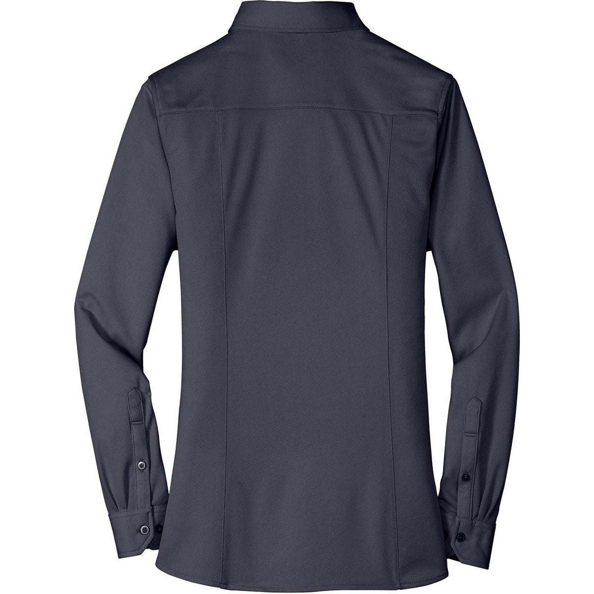 no-logo Port Authority Ladies Dimension Knit Dress Shirt-Regular-Port Authority-Thread Logic