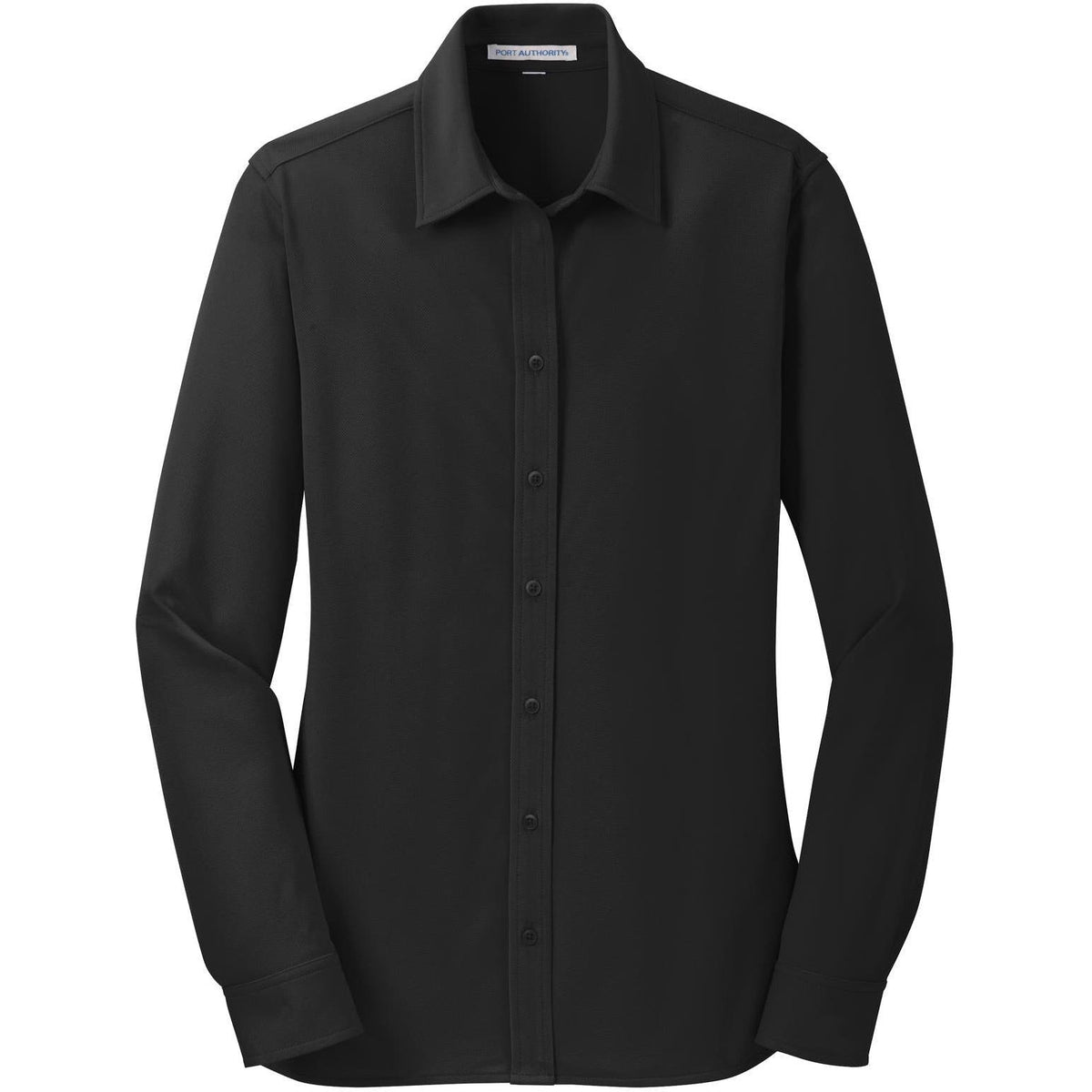 no-logo Port Authority Ladies Dimension Knit Dress Shirt