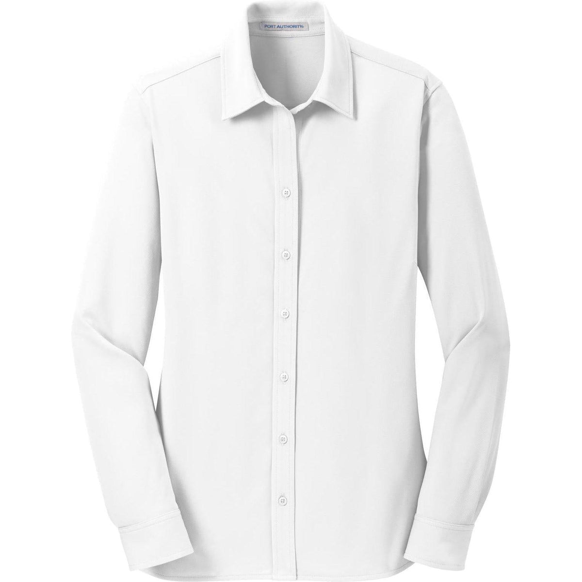 no-logo Port Authority Ladies Dimension Knit Dress Shirt