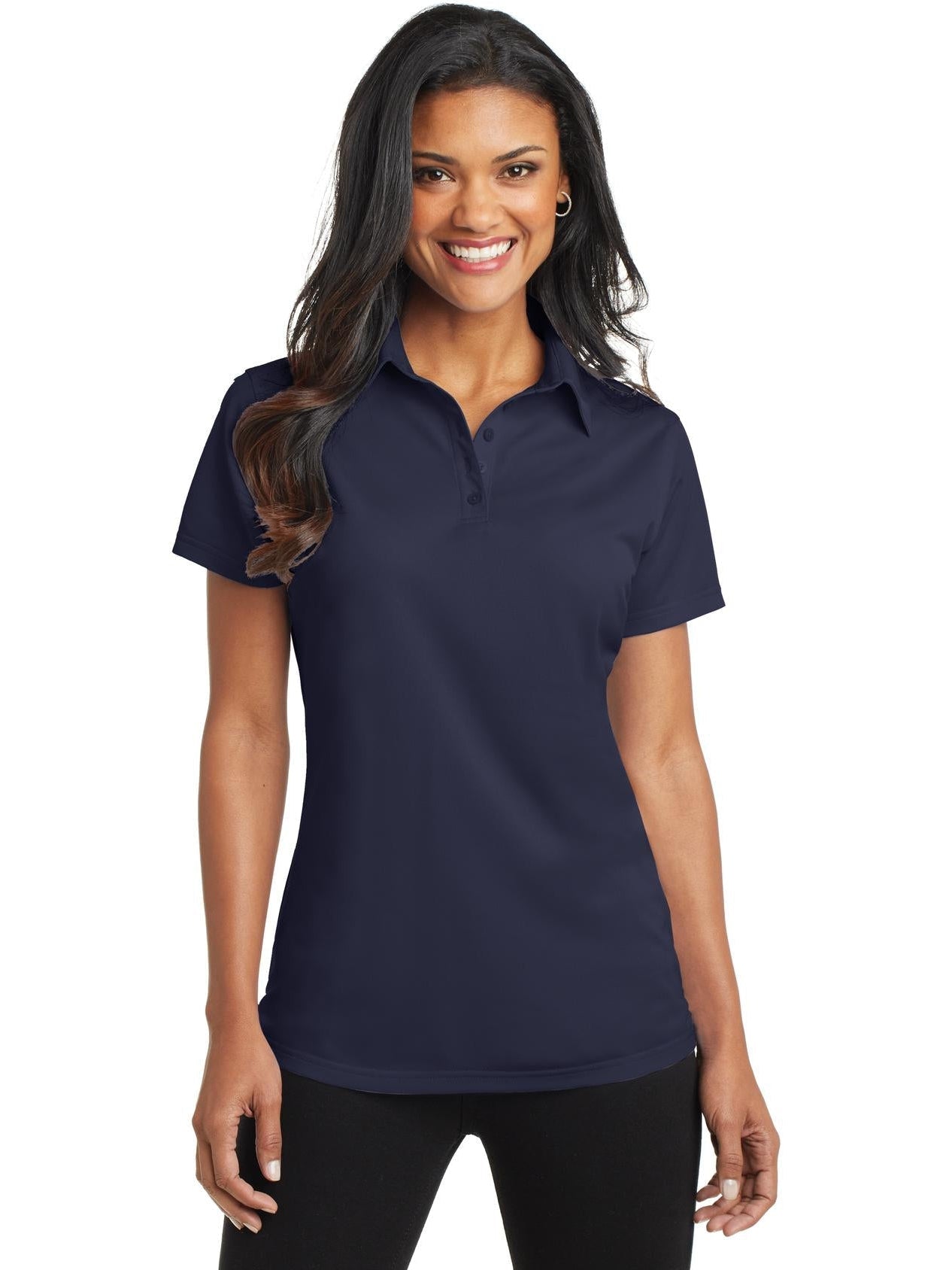 no-logo Port Authority Ladies Dimension Polo-Regular-Port Authority-Thread Logic