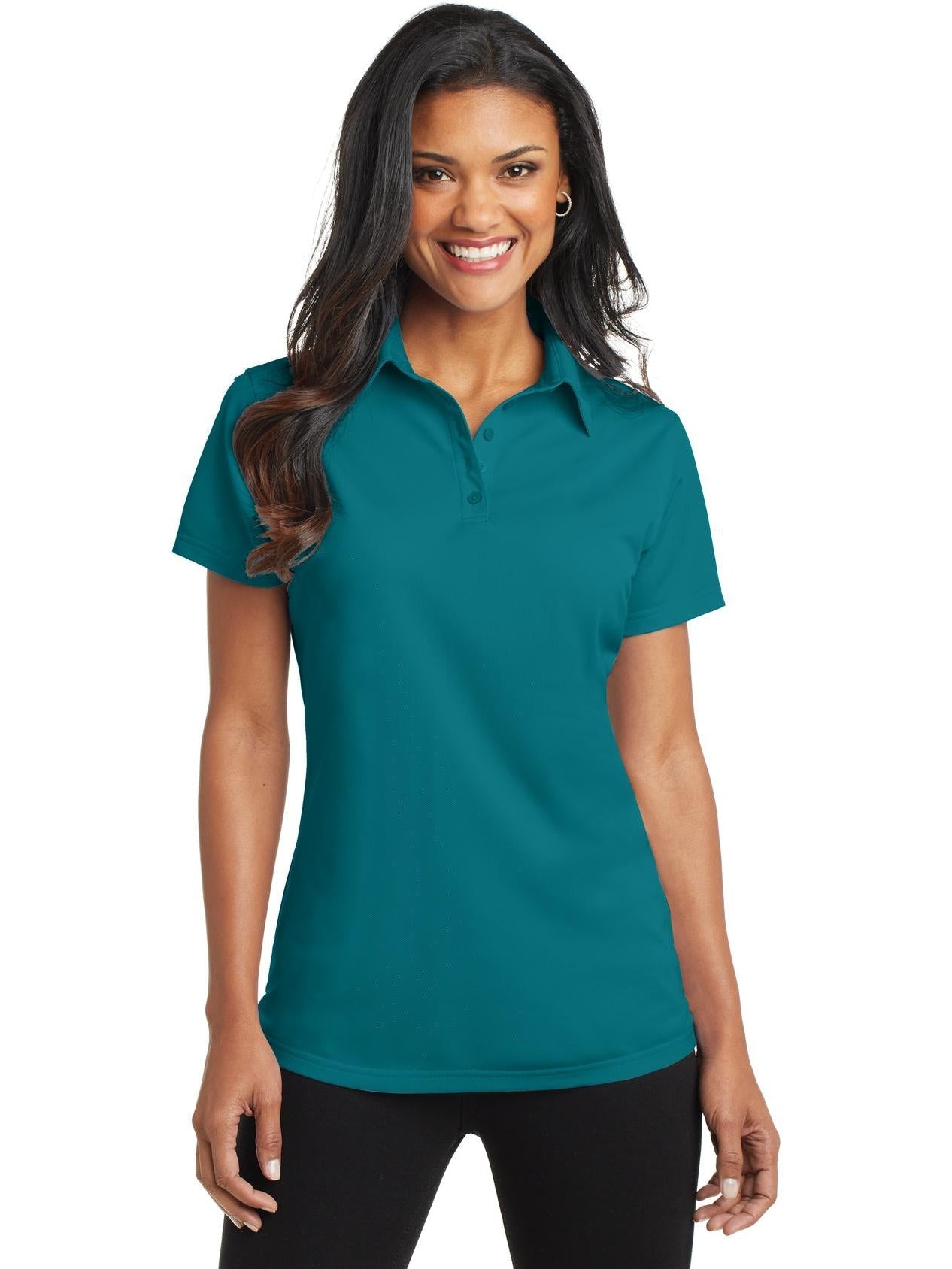 no-logo Port Authority Ladies Dimension Polo-Regular-Port Authority-Thread Logic