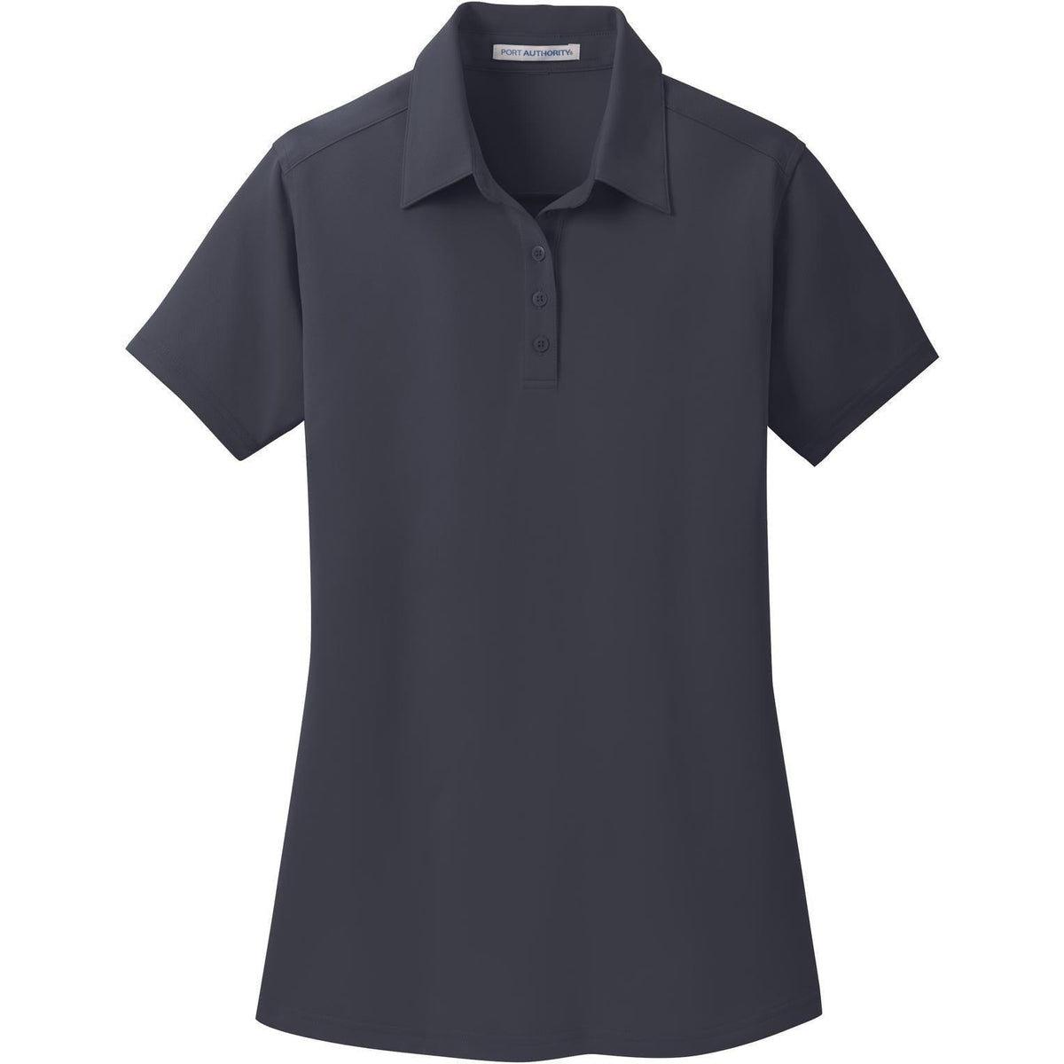 no-logo Port Authority Women's Dimension Polo-Discontinued-Port Authority-Battleship Grey-S-Thread Logic
