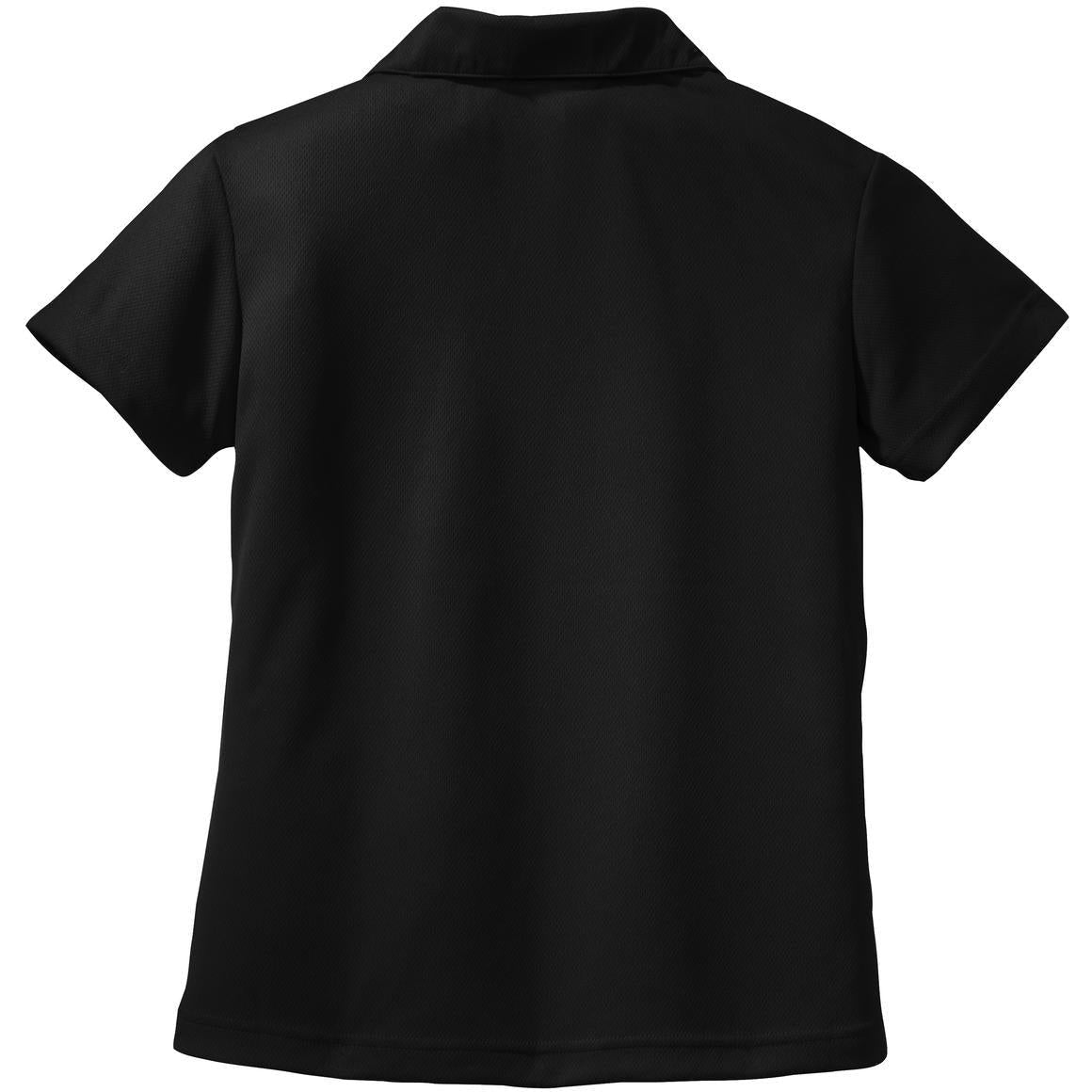 no-logo Sport-Tek Women's Dri-Mesh V-Neck Polo Shirt-Regular-Sport-Tek-Thread Logic