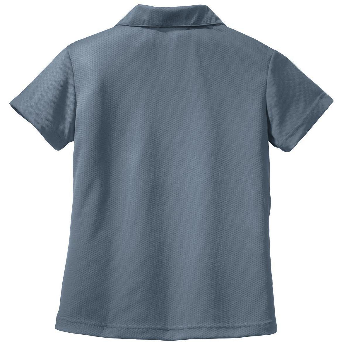 no-logo Sport-Tek Women's Dri-Mesh V-Neck Polo Shirt-Regular-Sport-Tek-Thread Logic