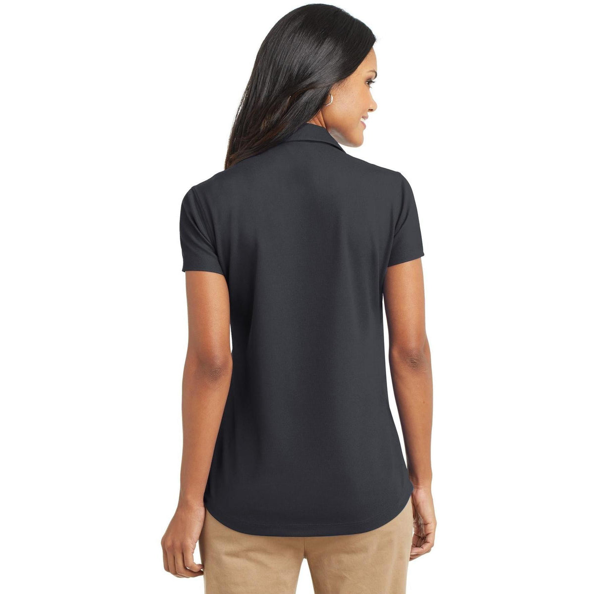 no-logo Port Authority Women's Dry Zone Grid Polo-Regular-Port Authority-Thread Logic