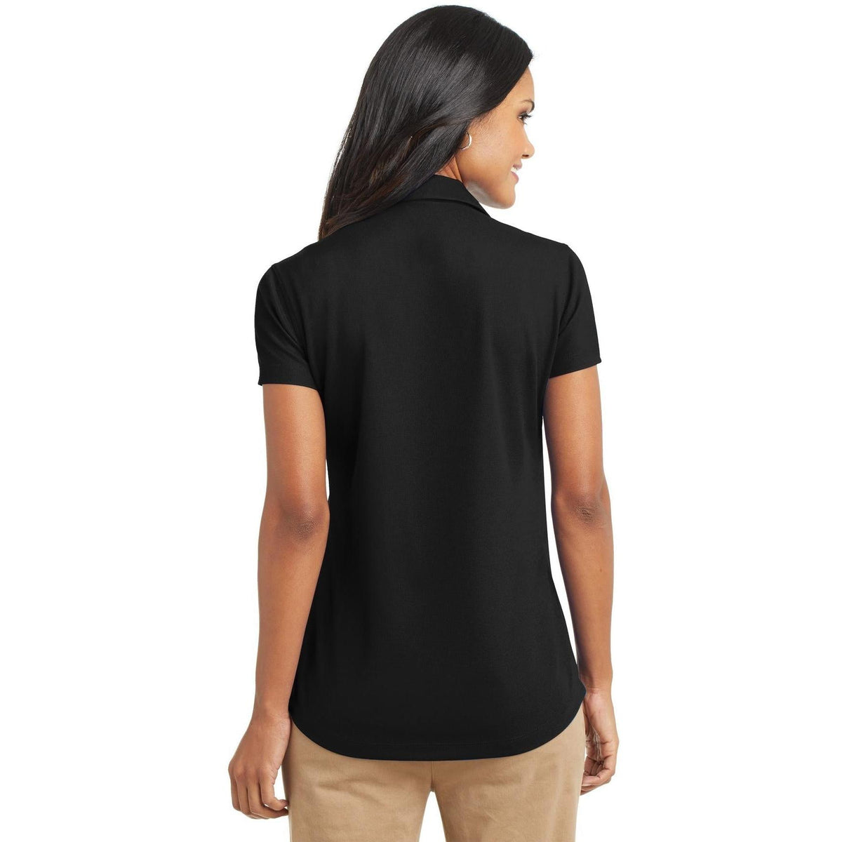 no-logo Port Authority Women's Dry Zone Grid Polo-Regular-Port Authority-Thread Logic