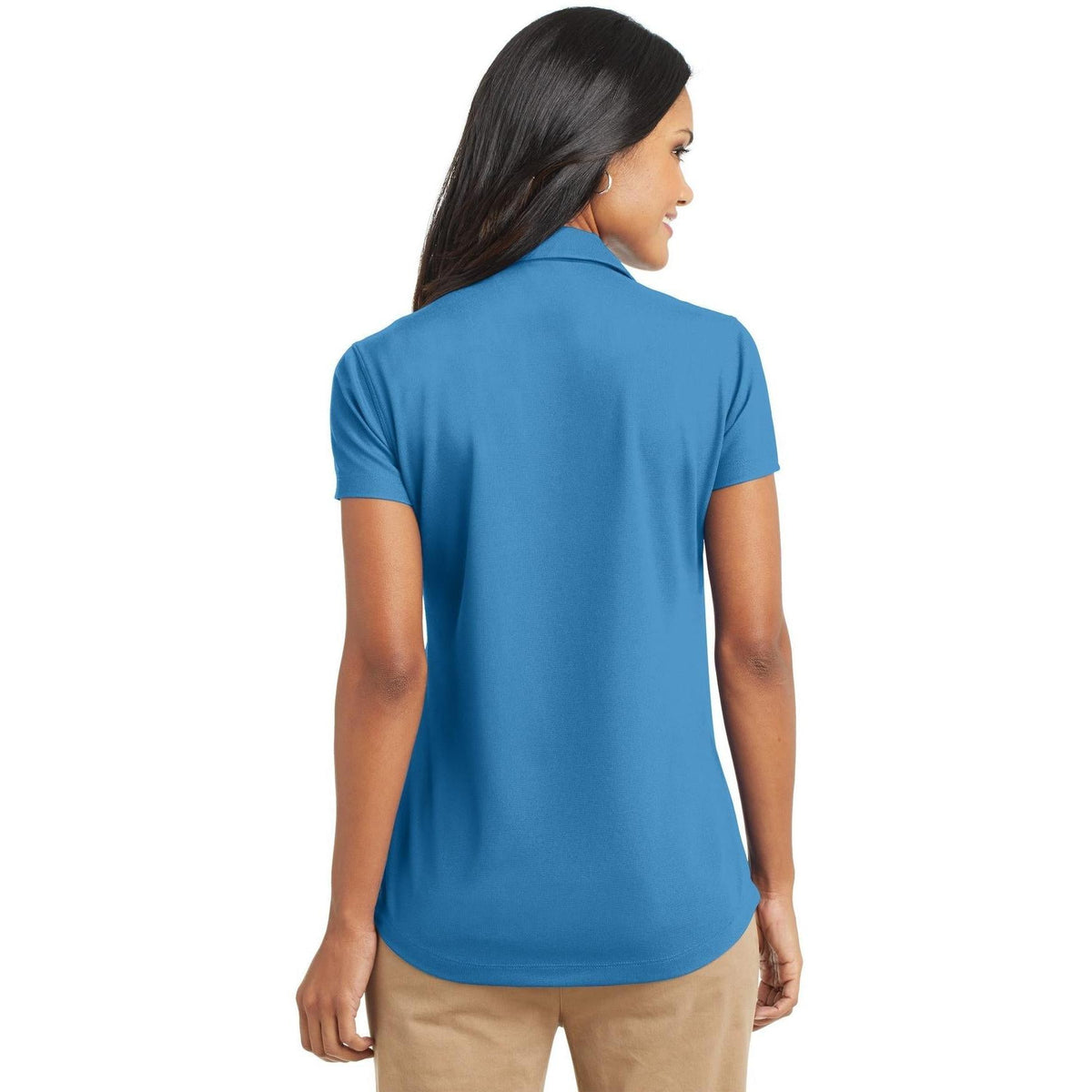 no-logo Port Authority Women's Dry Zone Grid Polo-Regular-Port Authority-Thread Logic
