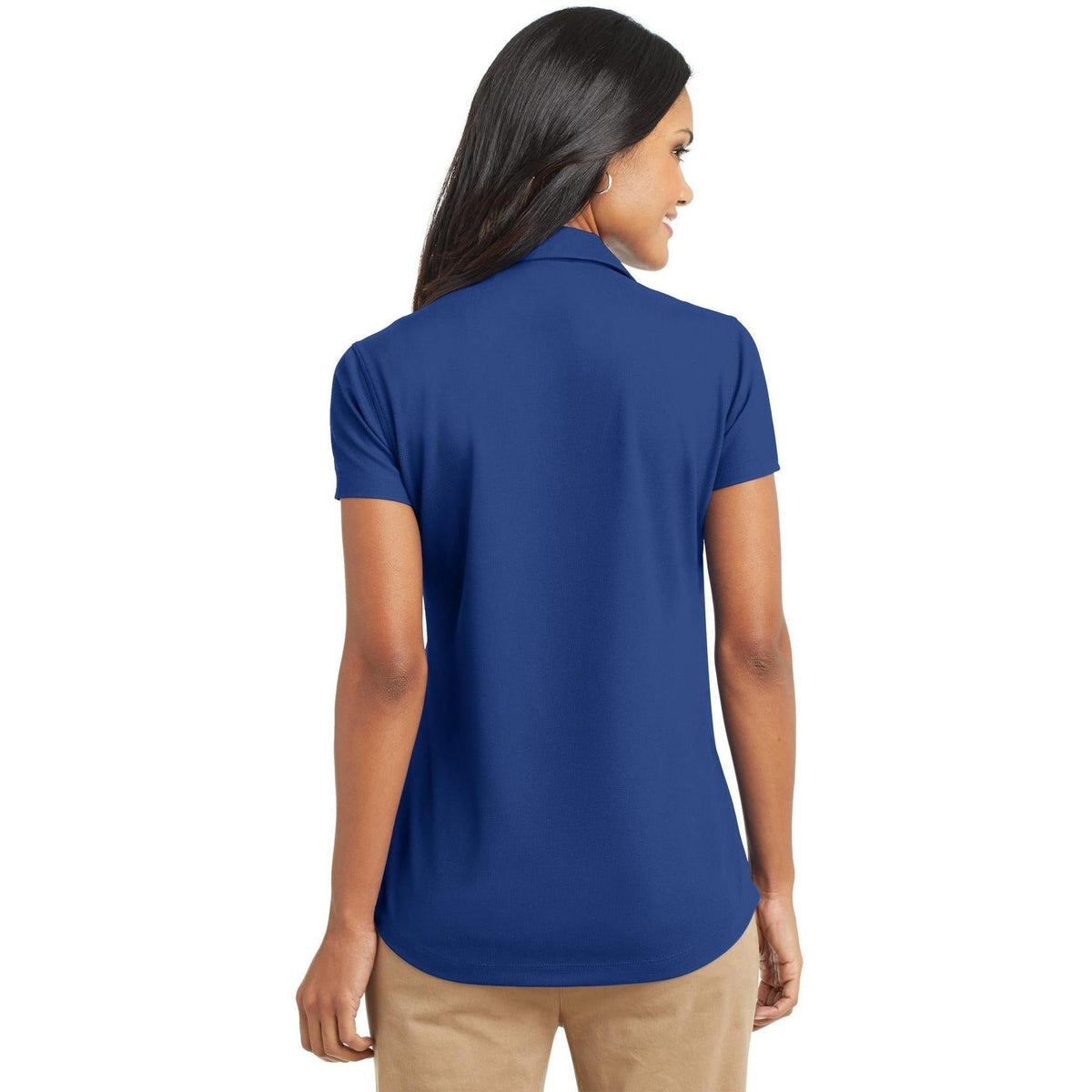 no-logo Port Authority Women's Dry Zone Grid Polo-Regular-Port Authority-Thread Logic