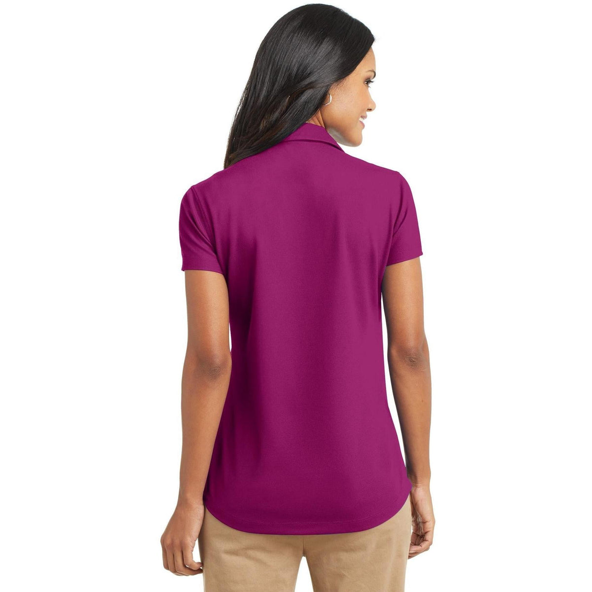 no-logo Port Authority Women's Dry Zone Grid Polo-Regular-Port Authority-Thread Logic