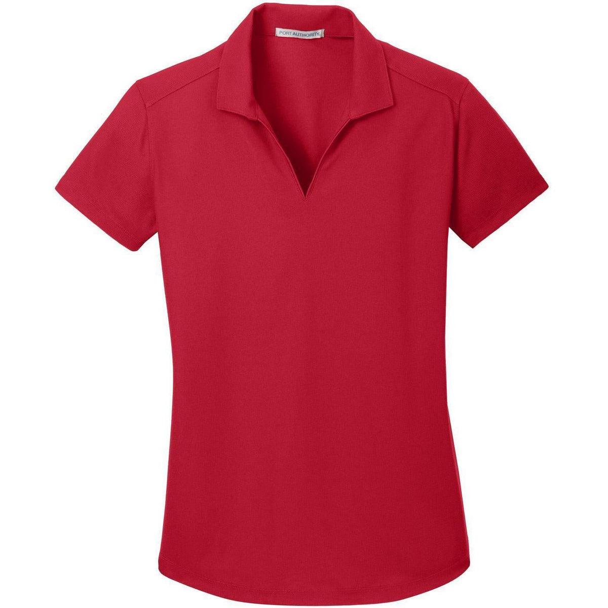 no-logo Port Authority Women's Dry Zone Grid Polo-Regular-Port Authority-Engine Red-XS-Thread Logic