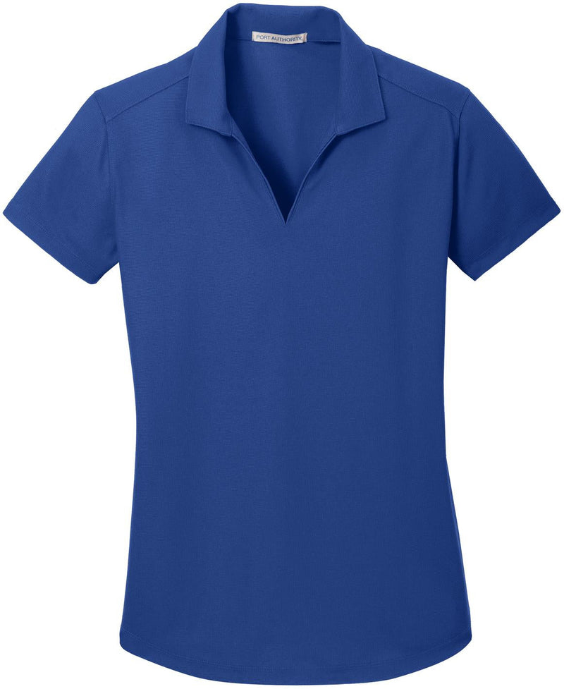 Port Authority Women's Rapid Dry V-Neck Collar Polo Shirt - L455