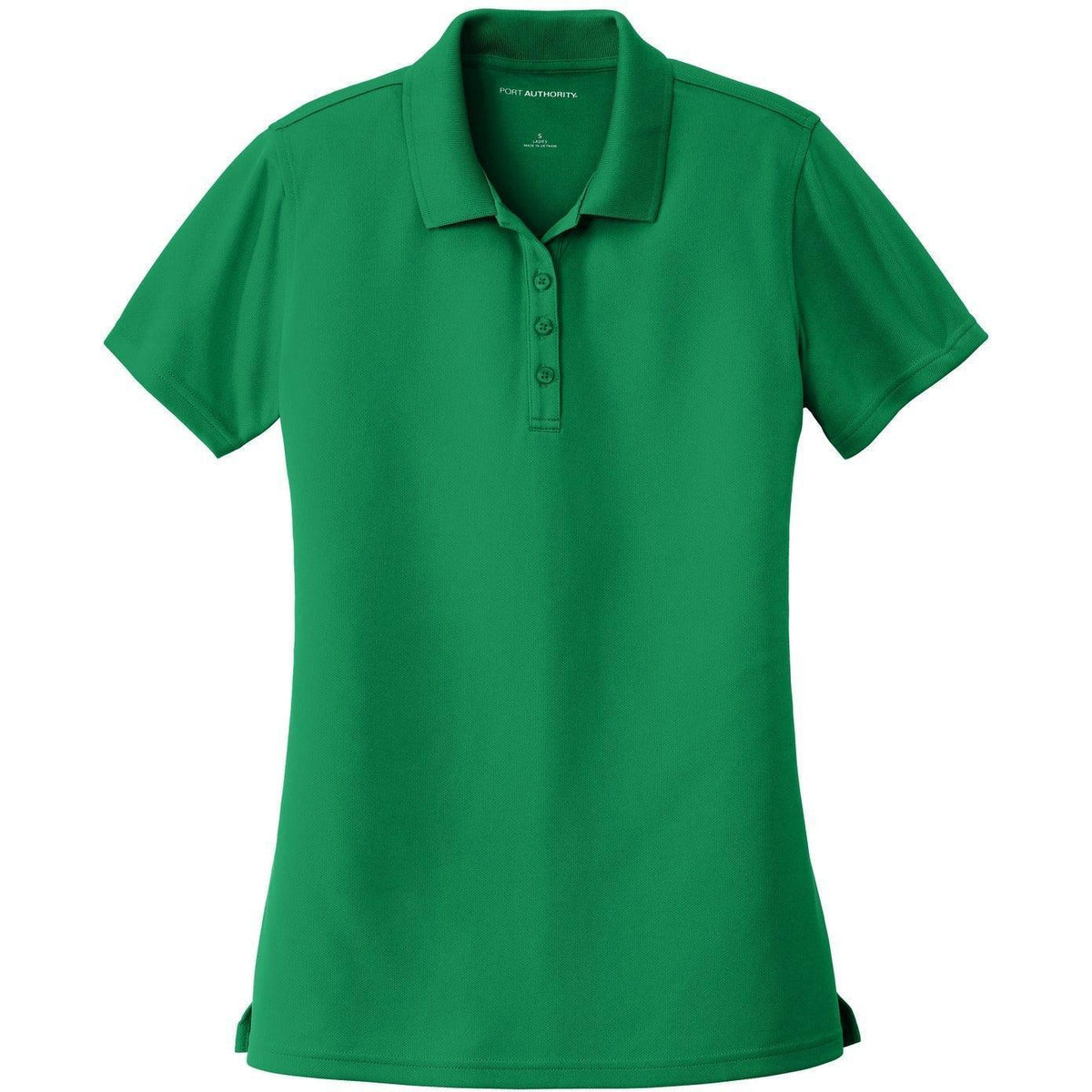 no-logo Port Authority Women's Dry Zone UV Micro-Mesh Polo-Regular-Port Authority-Bright Kelly Green-XS-Thread Logic