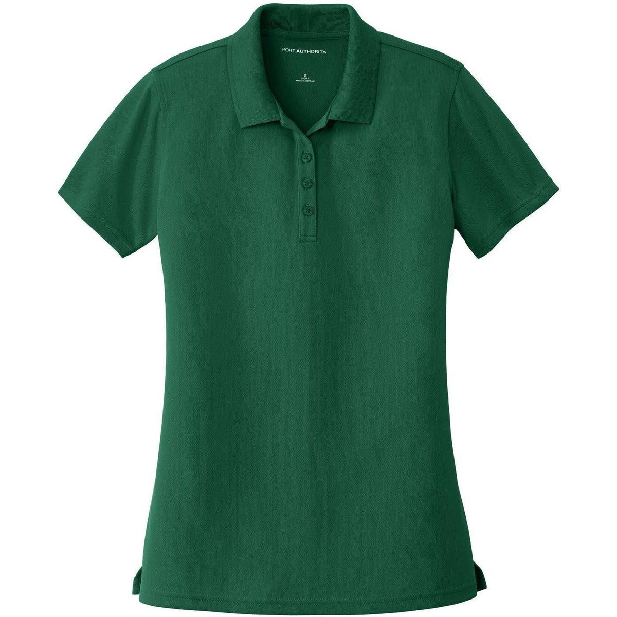 no-logo Port Authority Women's Dry Zone UV Micro-Mesh Polo-Regular-Port Authority-Deep Forest Green-XS-Thread Logic