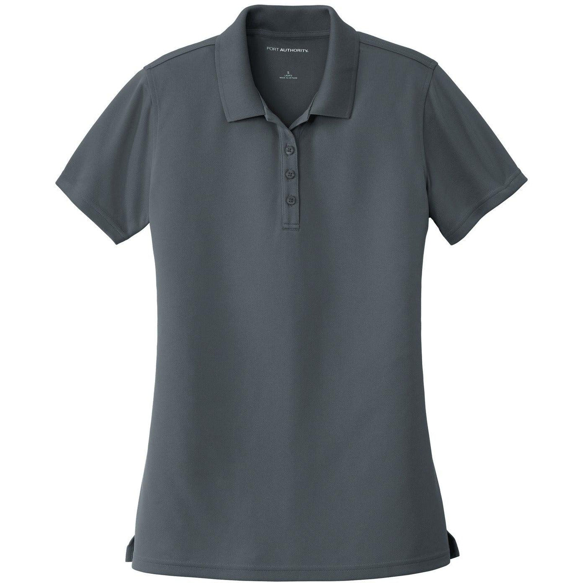 no-logo Port Authority Women's Dry Zone UV Micro-Mesh Polo-Regular-Port Authority-Graphite-XS-Thread Logic