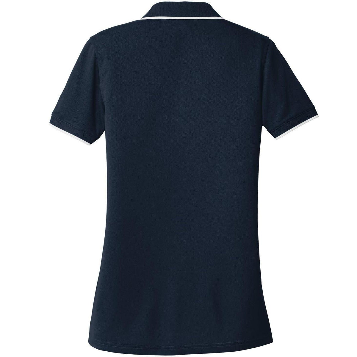 no-logo Port Authority Women's Dry Zone UV Micro-Mesh Tipped Polo-Regular-Port Authority-Thread Logic
