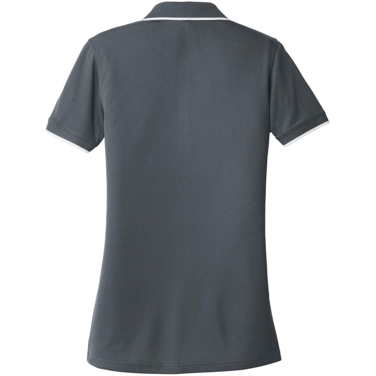 no-logo Port Authority Women's Dry Zone UV Micro-Mesh Tipped Polo-Regular-Port Authority-Thread Logic