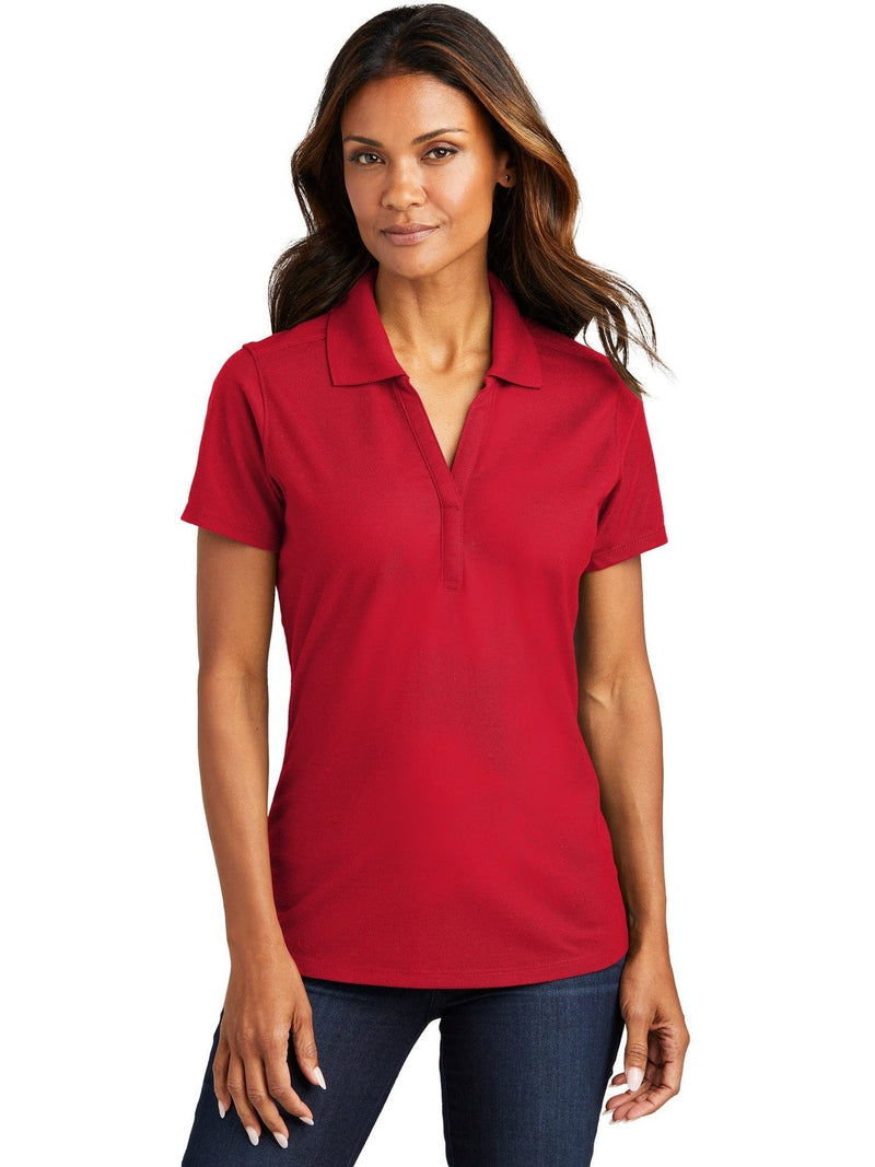 no-logo Port Authority Ladies EZPerformance Pique Polo-Regular-Port Authority-Thread Logic