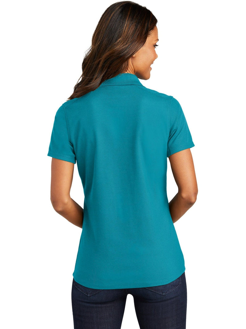 no-logo Port Authority Ladies EZPerformance Pique Polo-Regular-Port Authority-Thread Logic