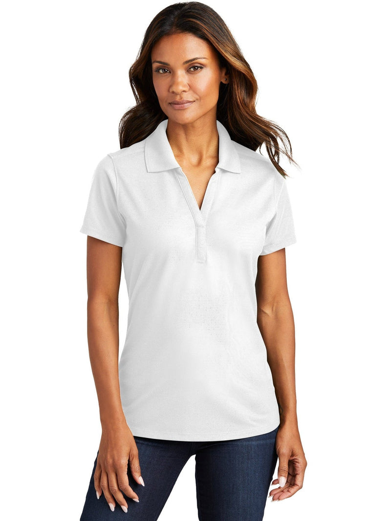 no-logo Port Authority Ladies EZPerformance Pique Polo-Regular-Port Authority-Thread Logic