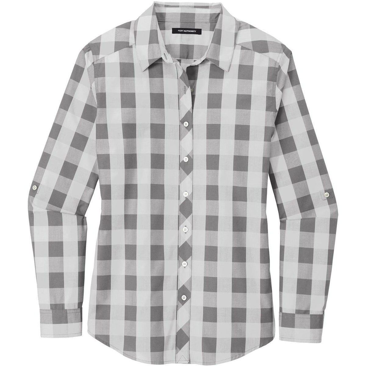 no-logo Port Authority Ladies Everyday Plaid Shirt