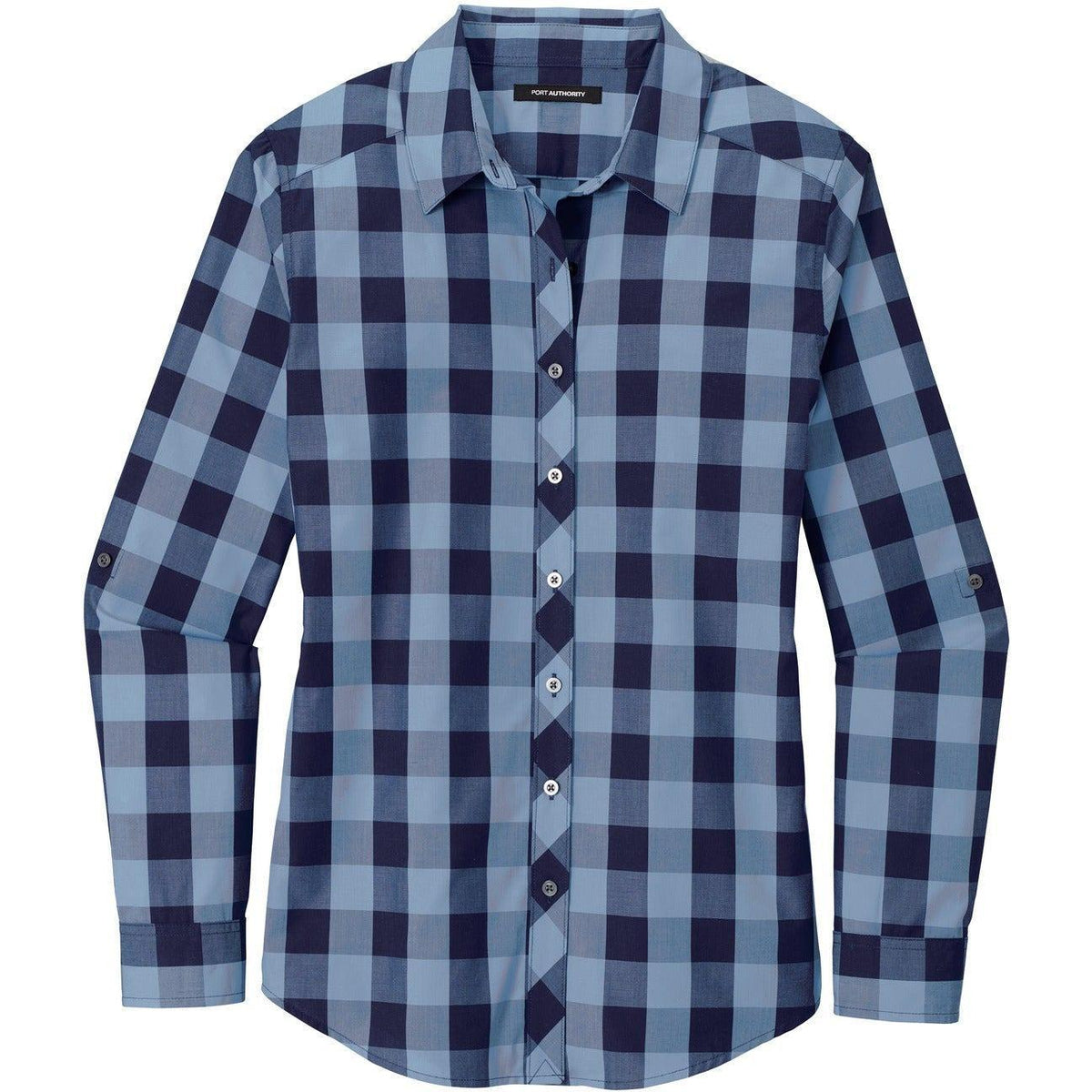 no-logo Port Authority Ladies Everyday Plaid Shirt