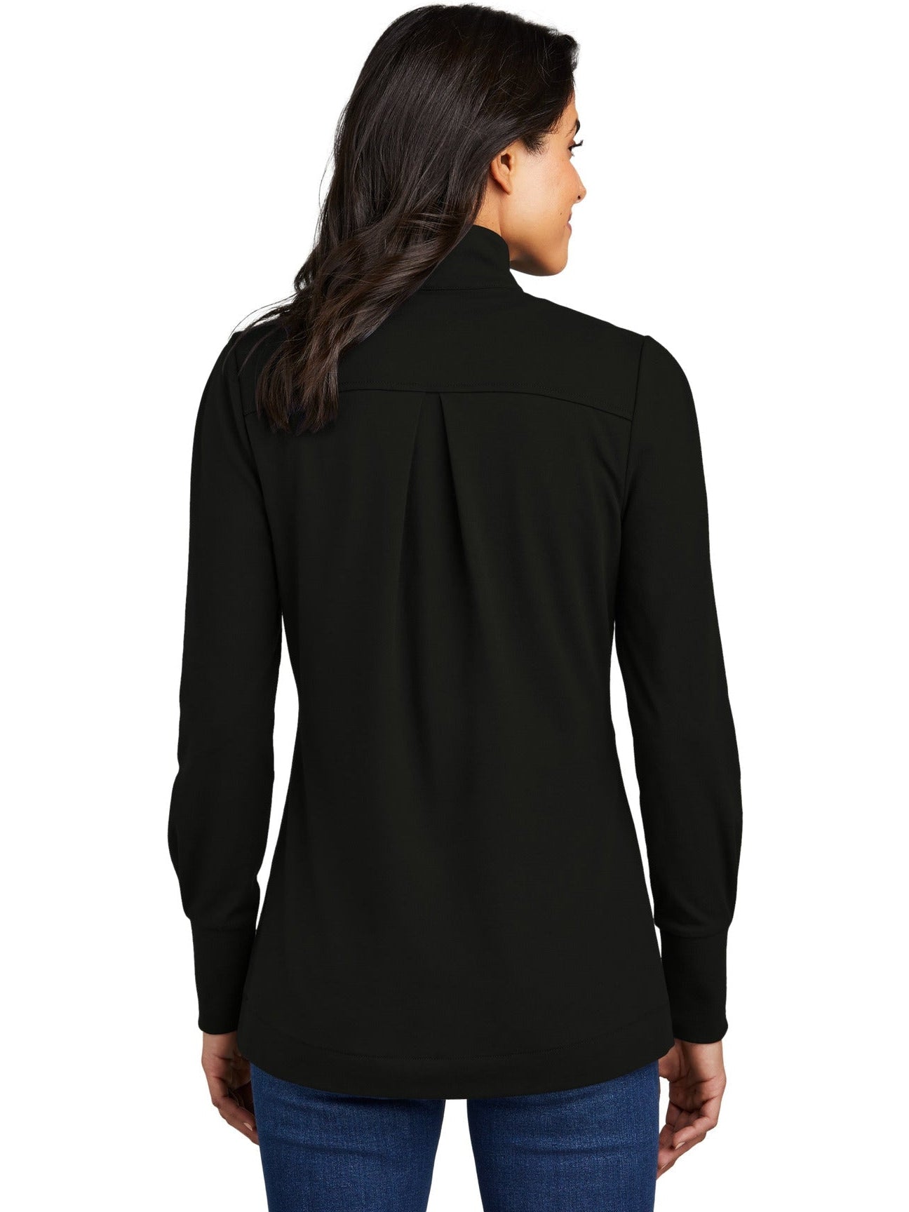no-logo Port Authority Ladies Fairway Stretch 1/4-Zip-New-Port Authority-Thread Logic