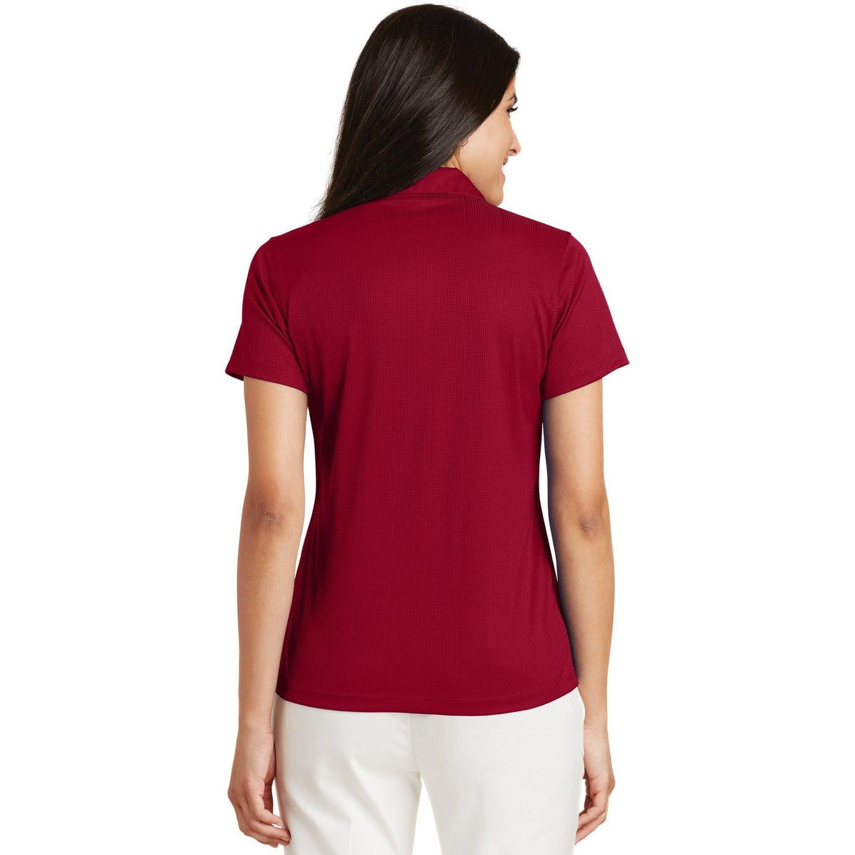 no-logo Port Authority Women's Fine Jacquard Polo-Regular-Port Authority-Thread Logic