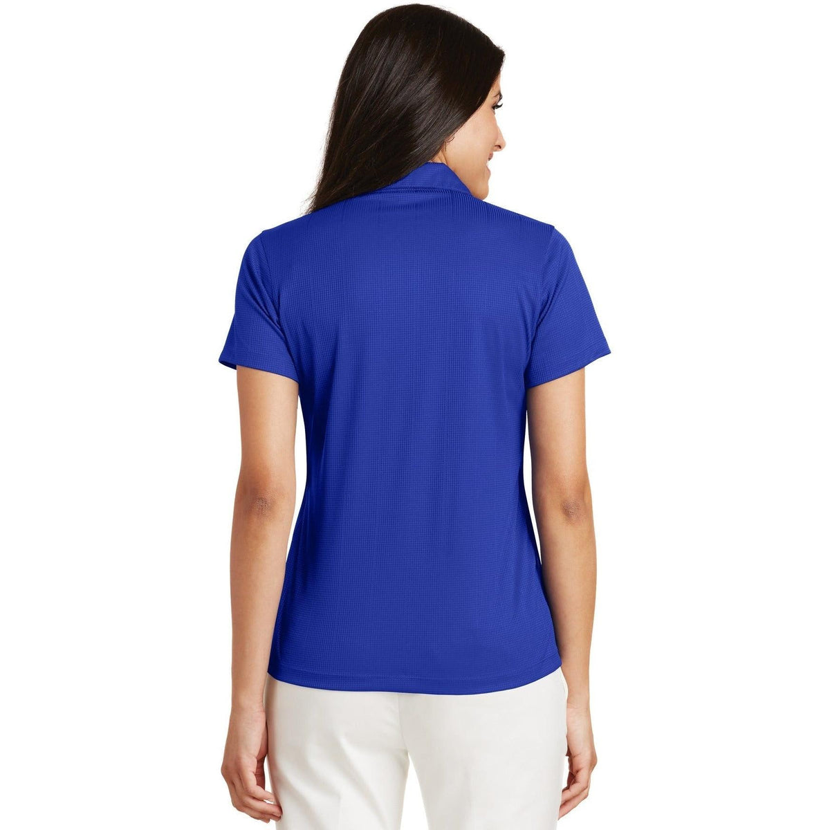 no-logo Port Authority Women's Fine Jacquard Polo-Regular-Port Authority-Thread Logic