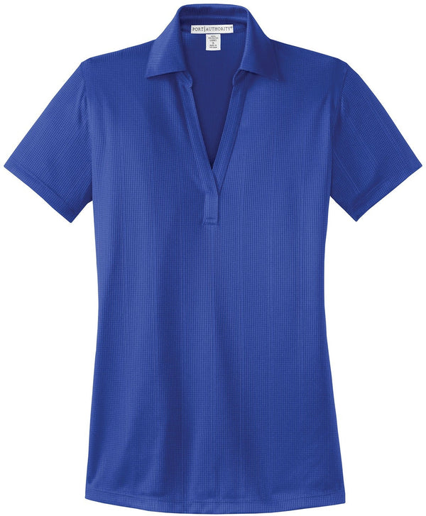 Port Authority Ladies Fine Jacquard Polo