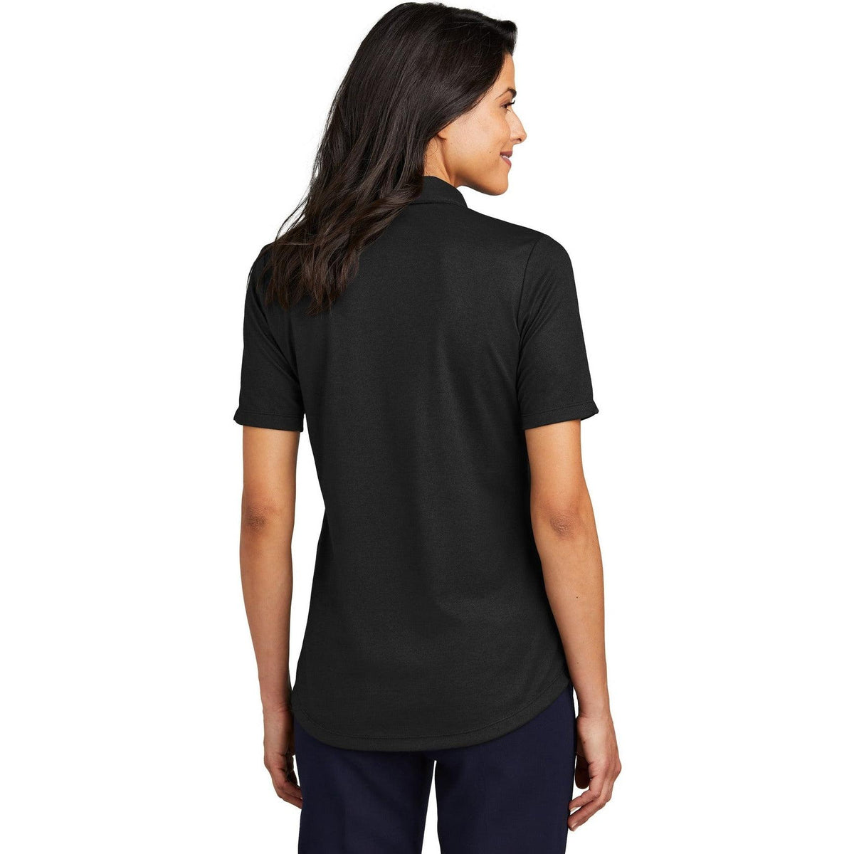 no-logo Port Authority Ladies Fine Pique Blend Polo-New-Port Authority-Thread Logic