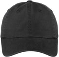 Port Authority Ladies Garment-Washed Cap-Regular-Port Authority-Black-OSFA-Thread Logic 