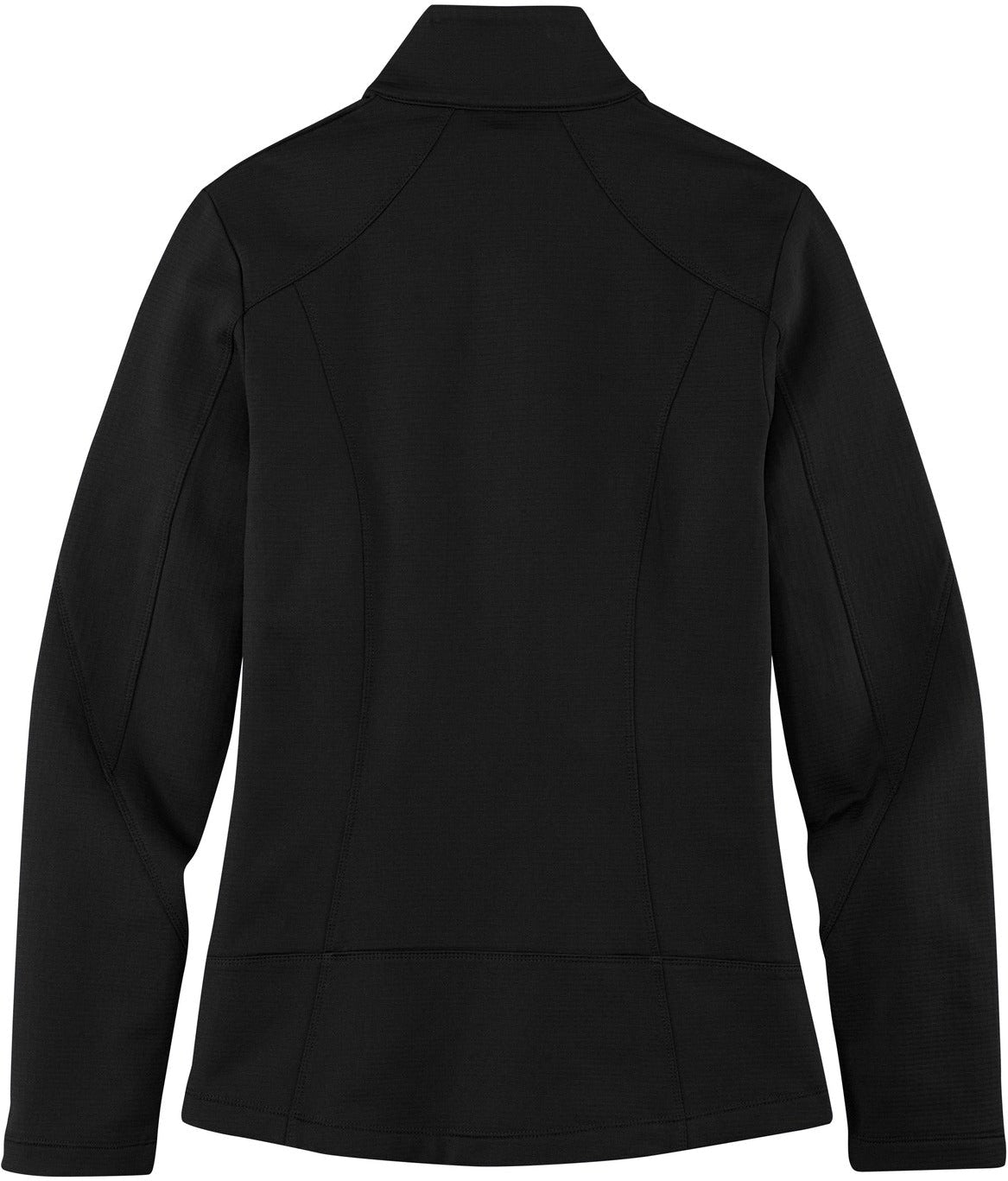 no-logo Port Authority Ladies Grid Fleece Jacket-Regular-Port Authority-Thread Logic