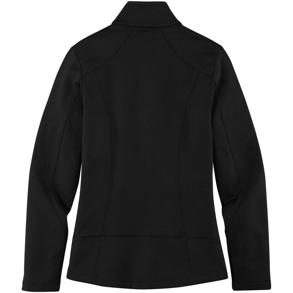 no-logo Port Authority Ladies Grid Fleece Jacket-Regular-Port Authority-Thread Logic