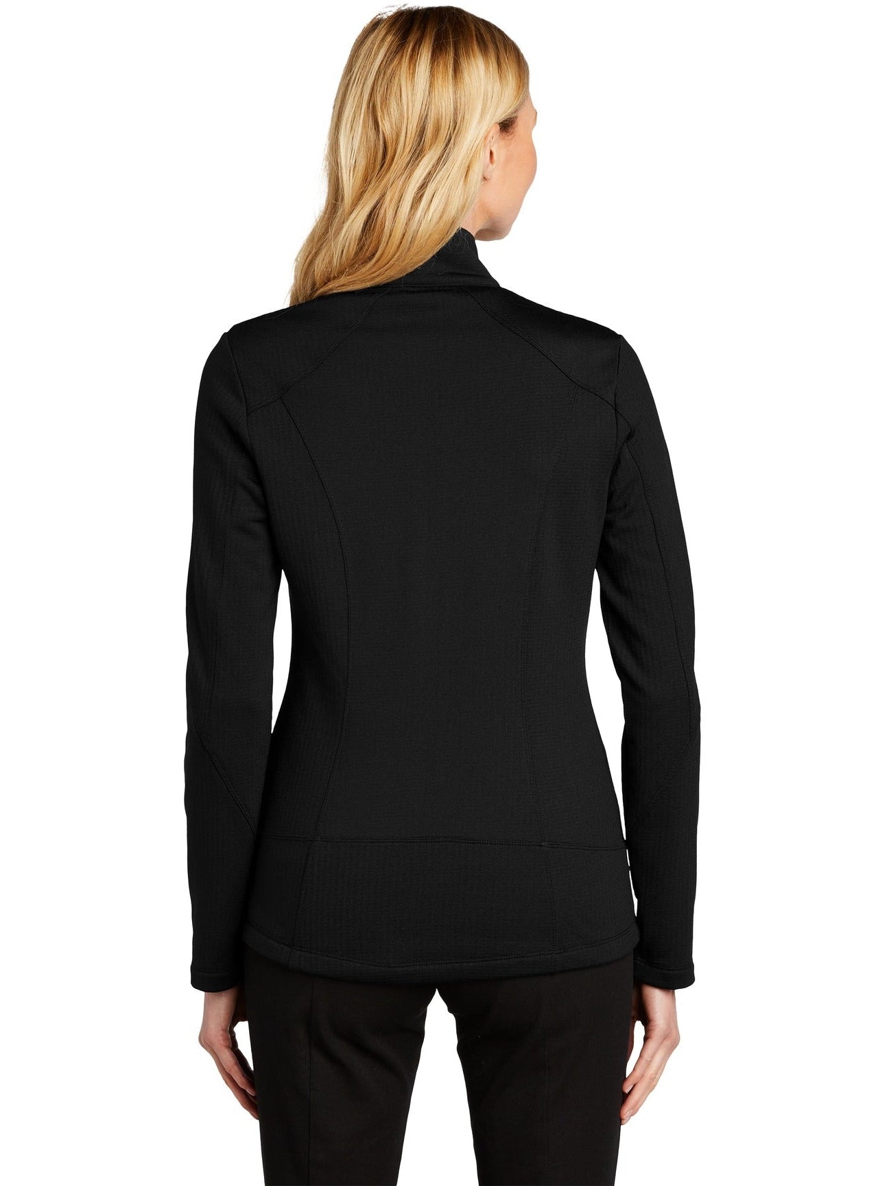 no-logo Port Authority Ladies Grid Fleece Jacket-Regular-Port Authority-Thread Logic