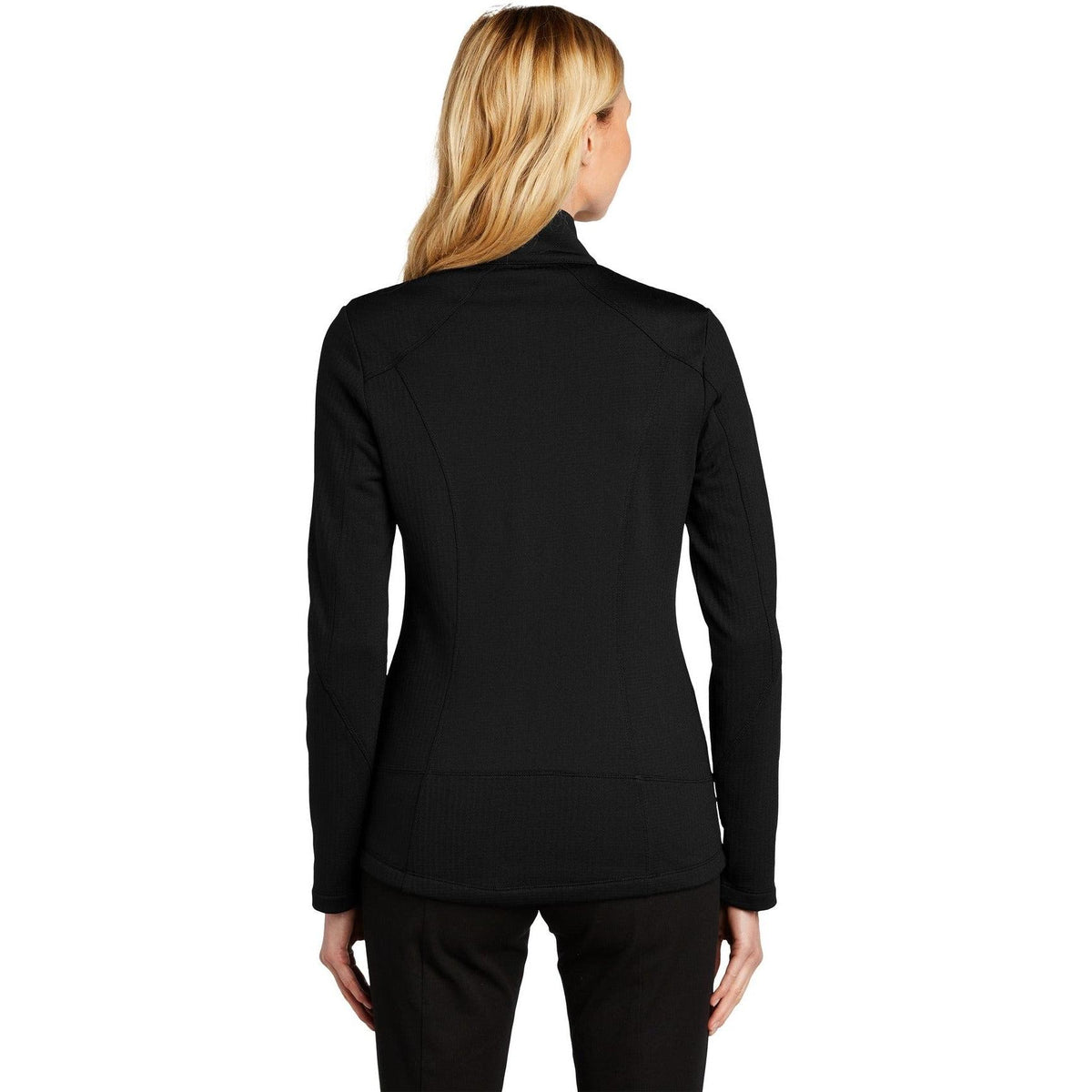no-logo Port Authority Ladies Grid Fleece Jacket-Regular-Port Authority-Thread Logic