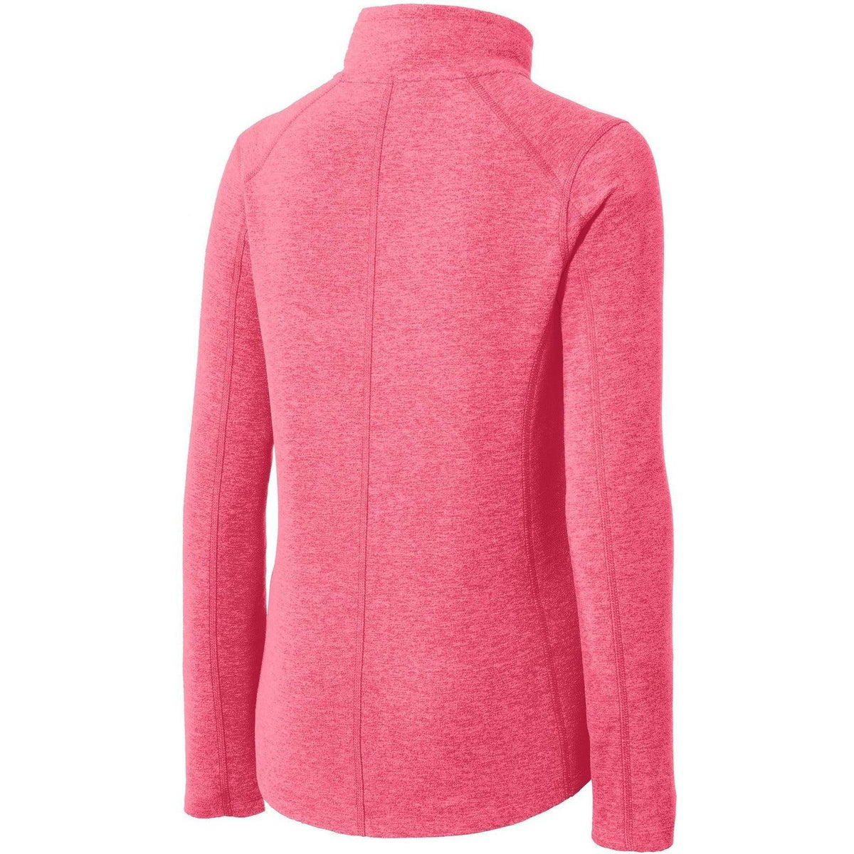 no-logo Port Authority Women's Heather Microfleece Full-Zip Jacket-Regular-Port Authority-Thread Logic
