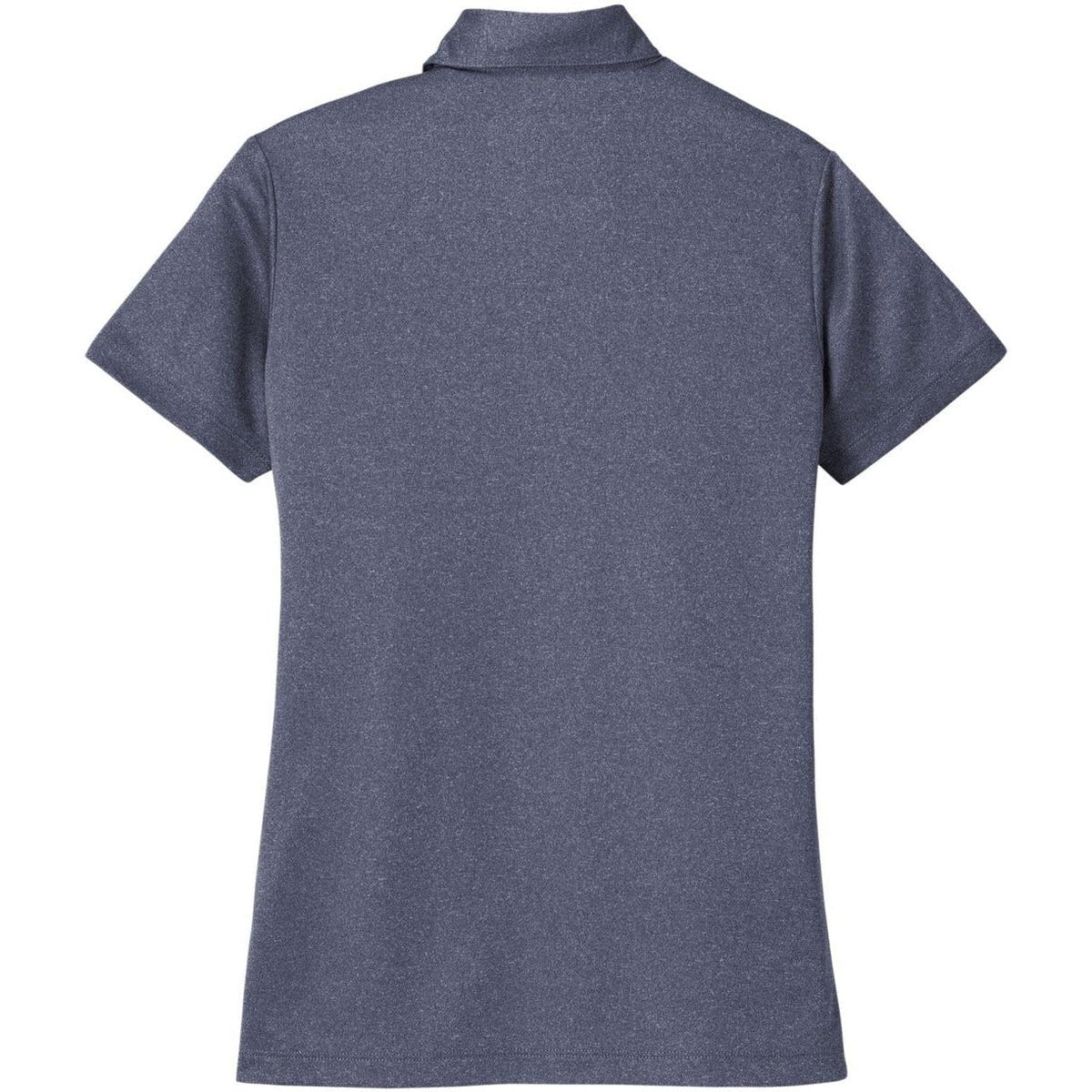 no-logo Port Authority Ladies Heathered Silk Touch Performance Polo-Regular-Port Authority-Thread Logic