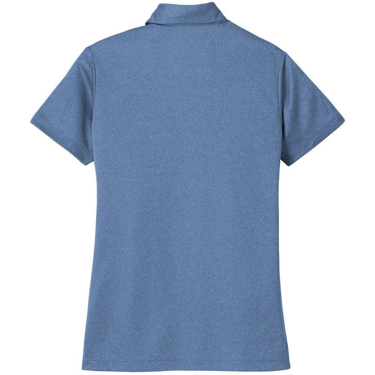 no-logo Port Authority Ladies Heathered Silk Touch Performance Polo-Regular-Port Authority-Thread Logic