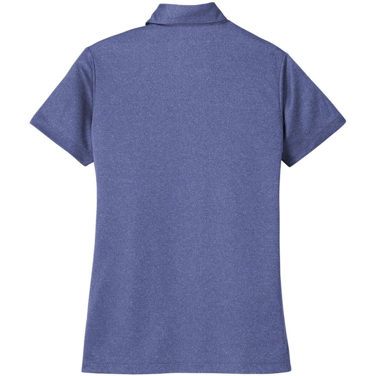 no-logo Port Authority Ladies Heathered Silk Touch Performance Polo-Regular-Port Authority-Thread Logic