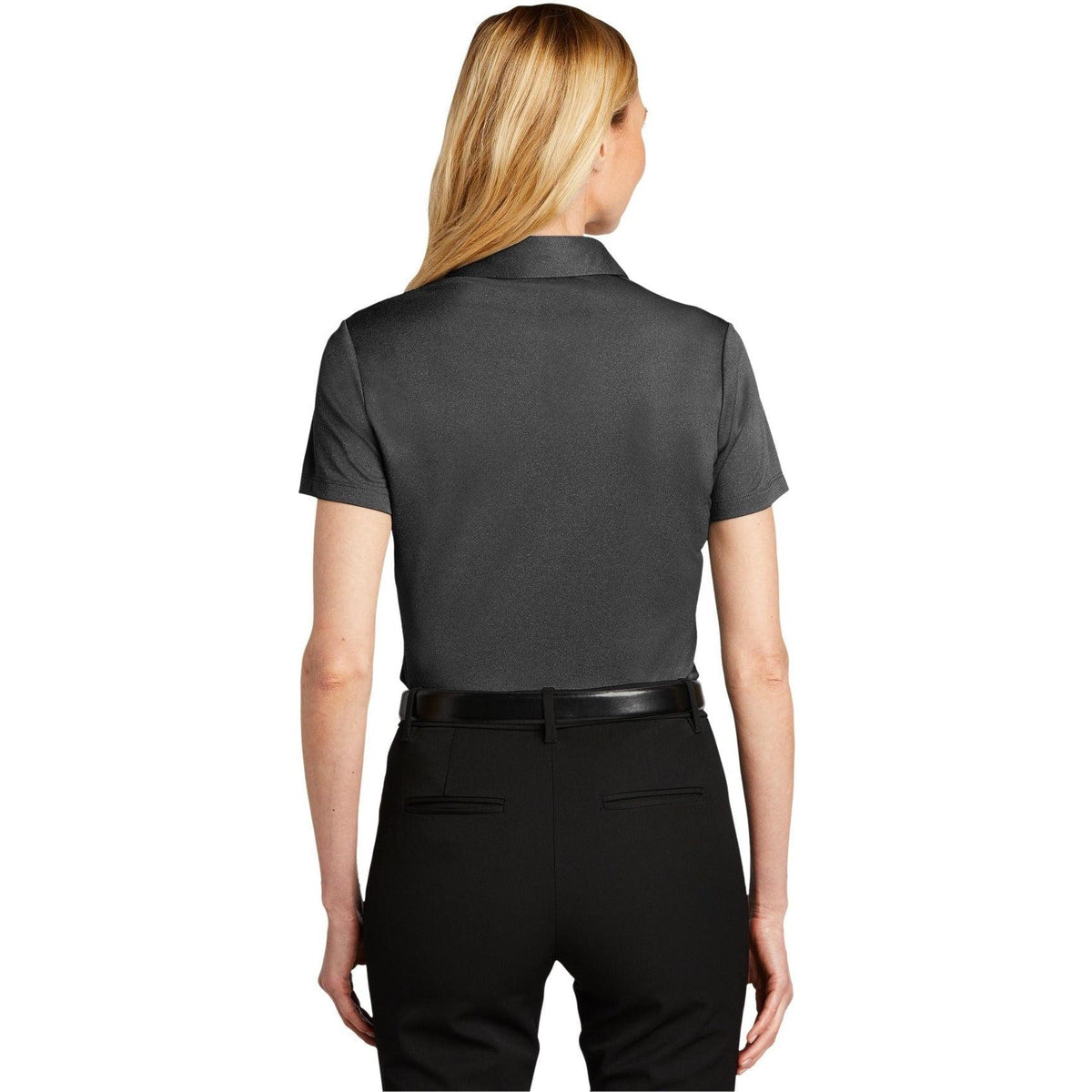 no-logo Port Authority Ladies Heathered Silk Touch Performance Polo-Regular-Port Authority-Thread Logic