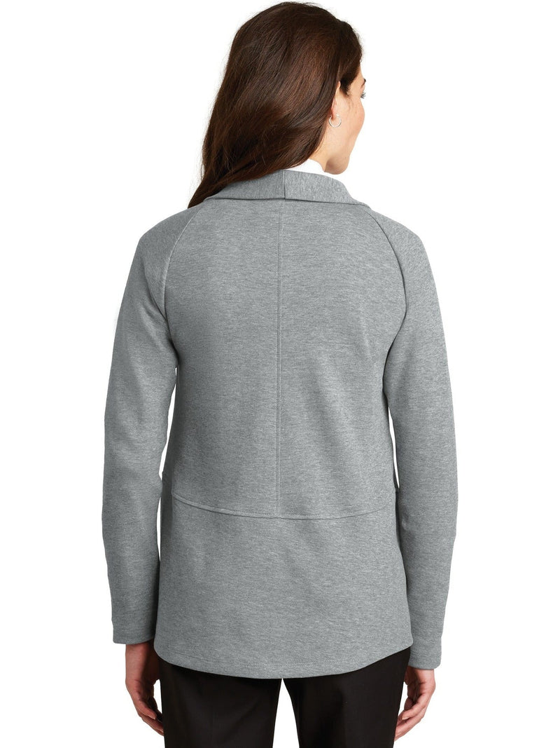 no-logo Port Authority Ladies Interlock Cardigan-Regular-Port Authority-Thread Logic