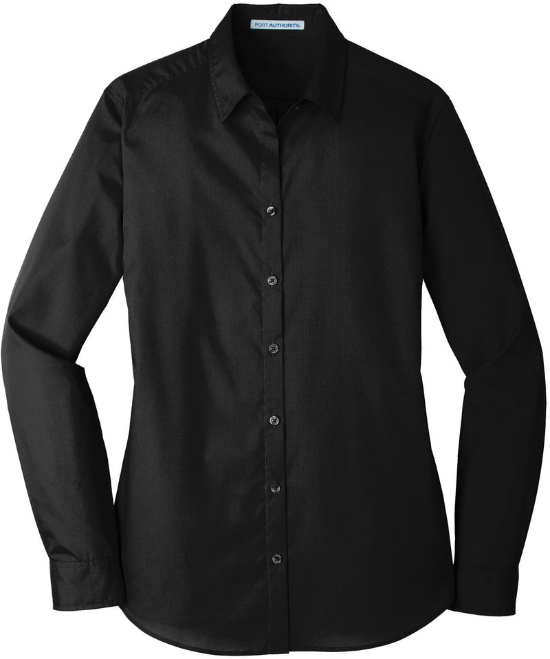  CQR Women's Classic Fit Button Up Shirts, 100% Cotton Long  Sleeve Casual Poplin Shirt, Poplin Black, X-Small : Clothing, Shoes &  Jewelry