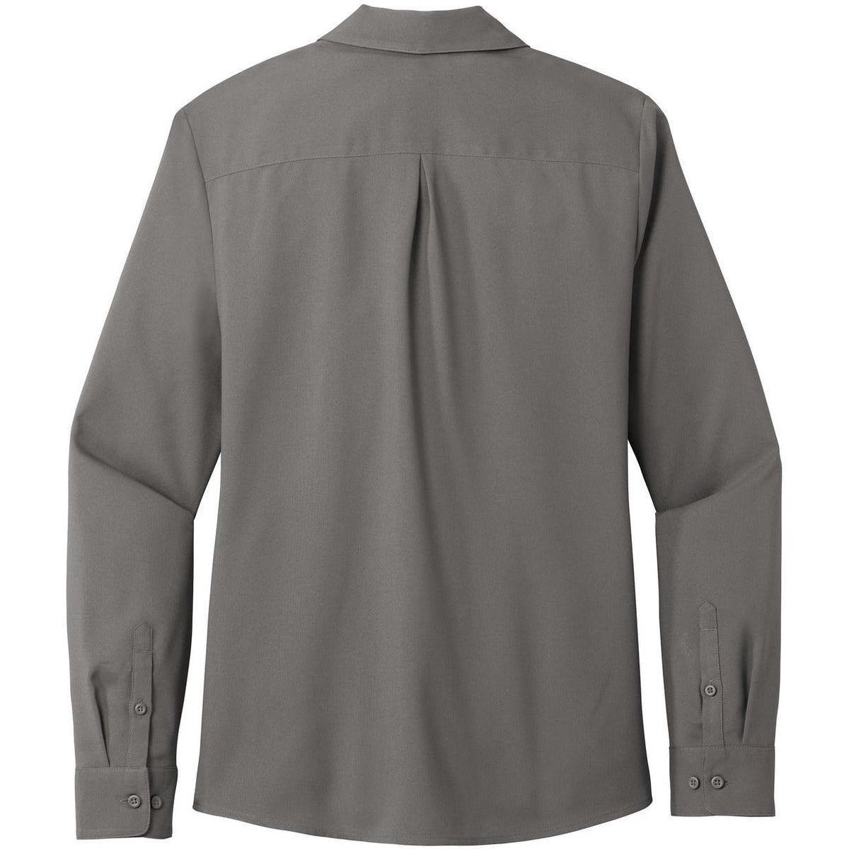 no-logo Port Authority Women's Long Sleeve Performance Staff Shirt-Dress Shirts-Port Authority-Thread Logic