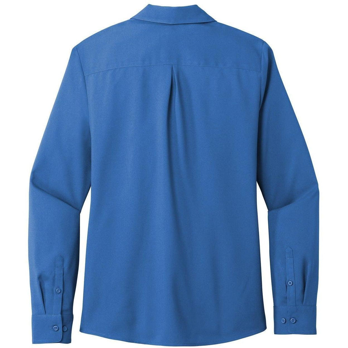 no-logo Port Authority Women's Long Sleeve Performance Staff Shirt-Dress Shirts-Port Authority-Thread Logic