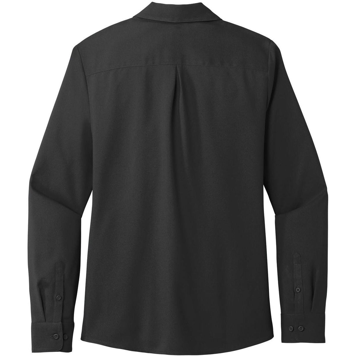 no-logo Port Authority Women's Long Sleeve Performance Staff Shirt-Dress Shirts-Port Authority-Thread Logic