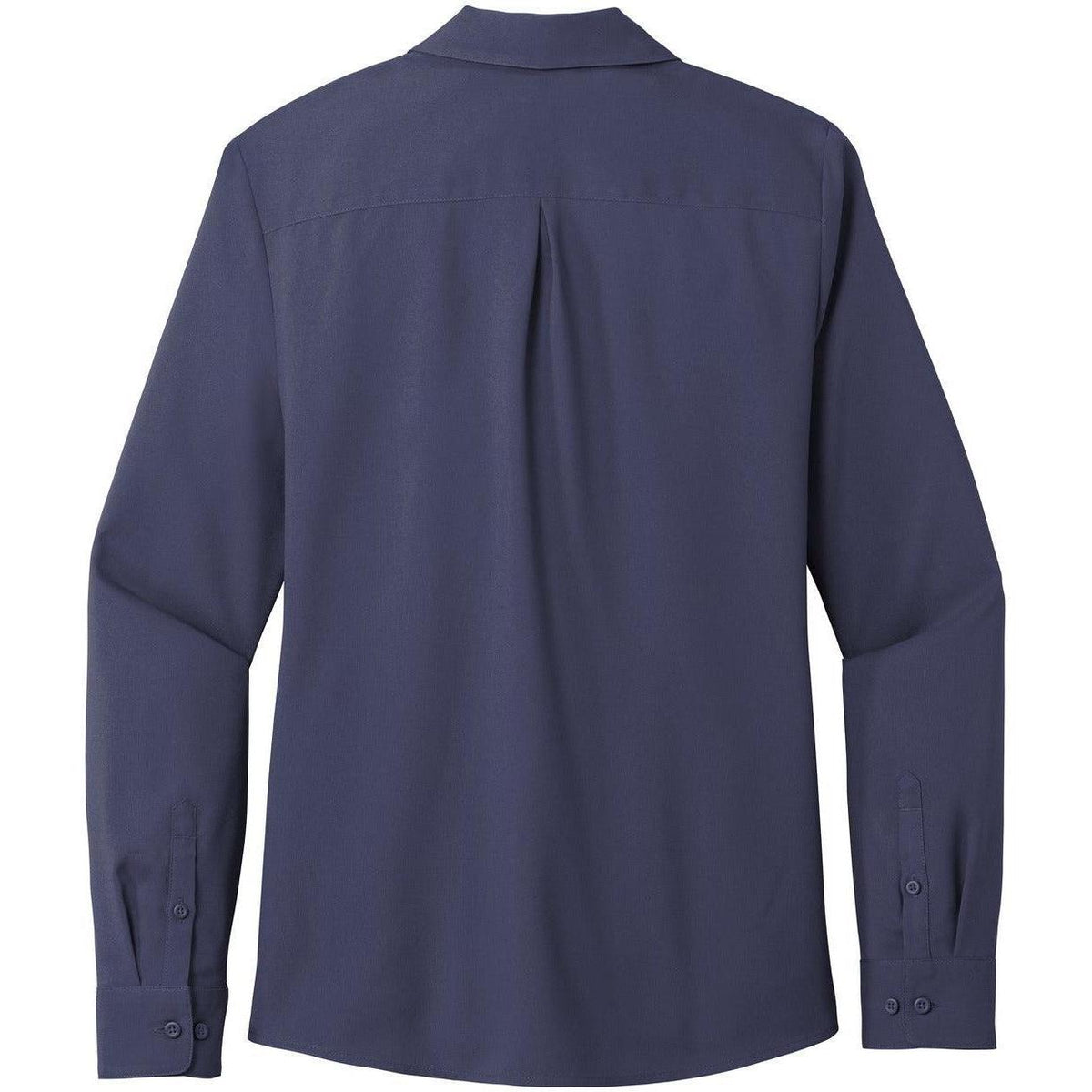 no-logo Port Authority Women's Long Sleeve Performance Staff Shirt-Dress Shirts-Port Authority-Thread Logic