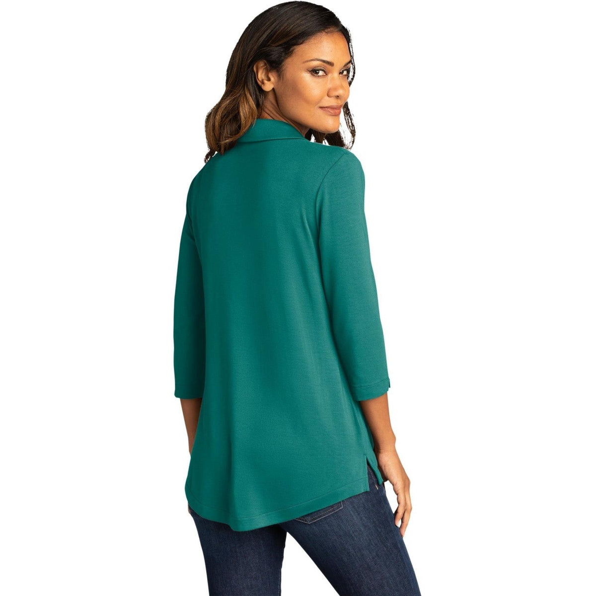 no-logo Port Authority Ladies Luxe Knit Tunic-Regular-Port Authority-Thread Logic