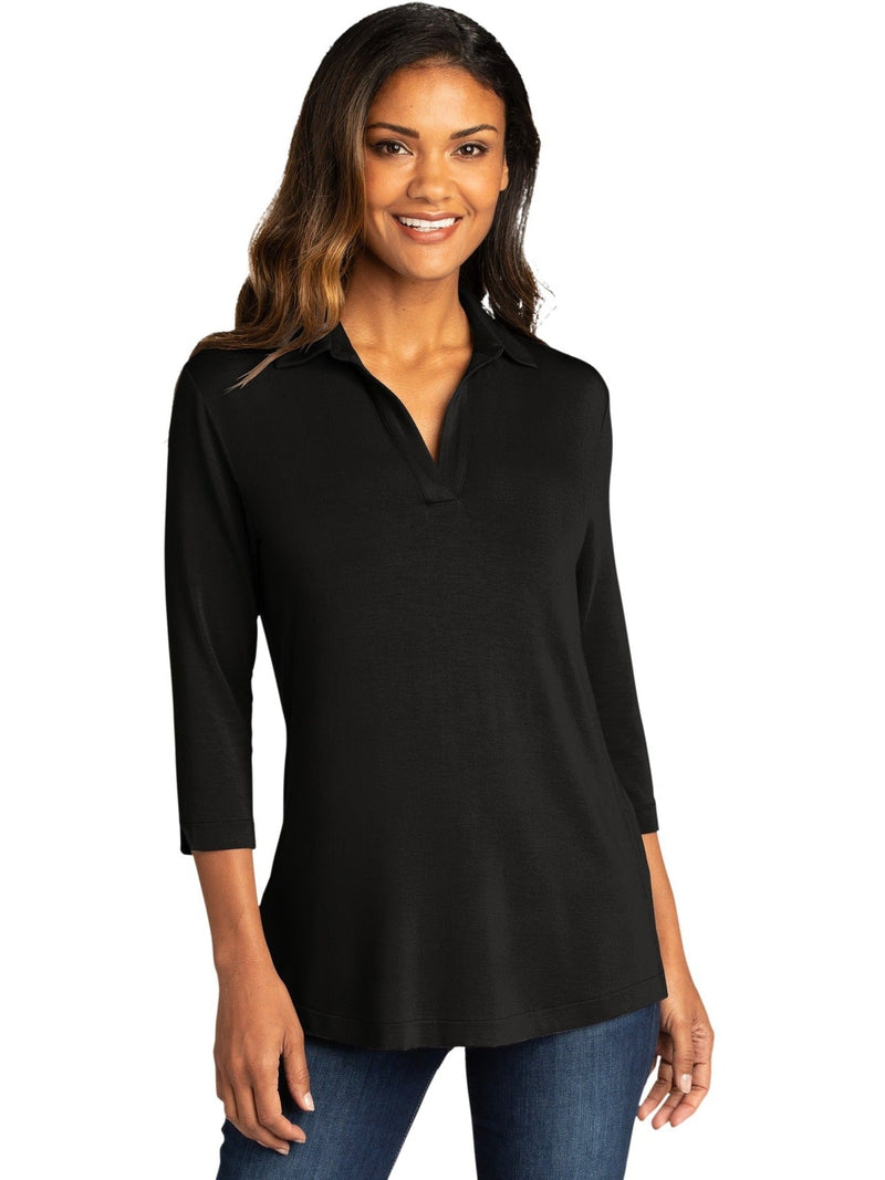 no-logo Port Authority Ladies Luxe Knit Tunic-Regular-Port Authority-Thread Logic